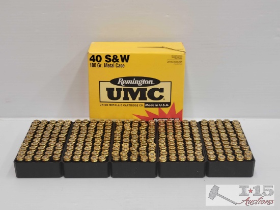 NEW!!! 250 Rounds of 40s&w
