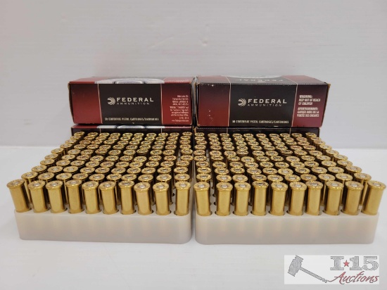 200 Rounds of Federal Ammunition 357 Magnum