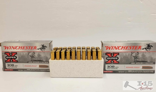 40 Rounds of Winchester 308win