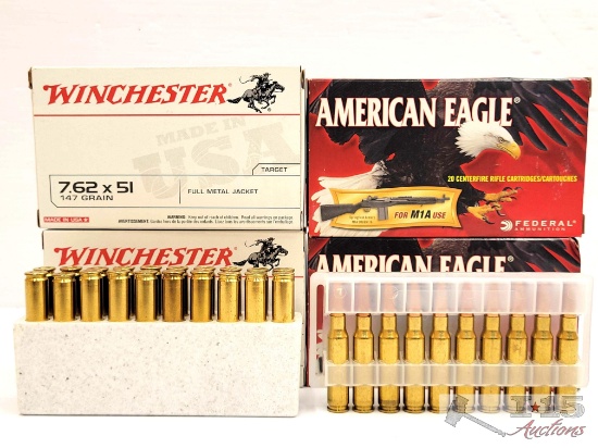80 Rounds of 7.62 x 51