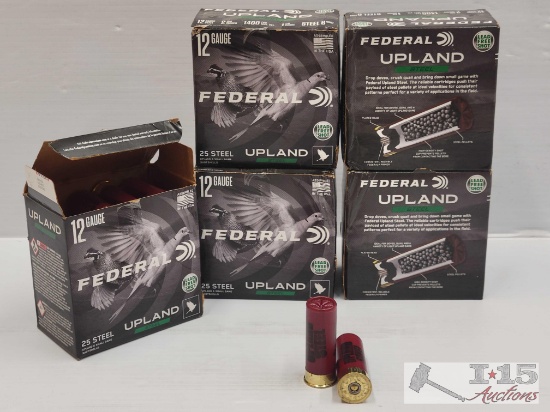 NEW!!! 125 Rounds of Federal 12 Gauge