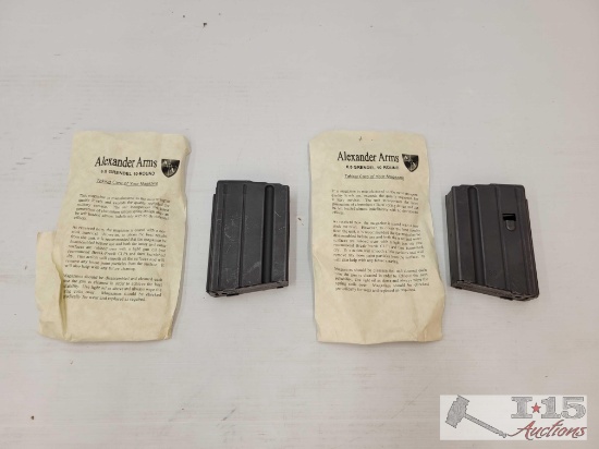 (2) Alexander Arms 6.5 Grendel 10Rd Magazines