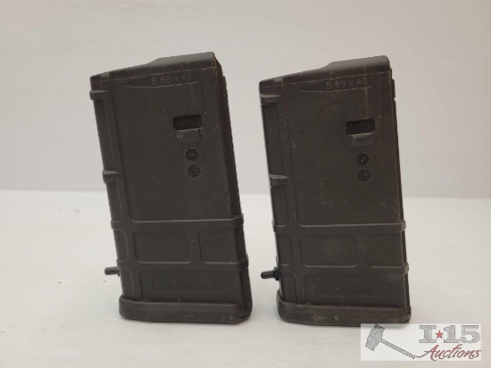 (2) PMAG 5.56x45 15Rd Magazines