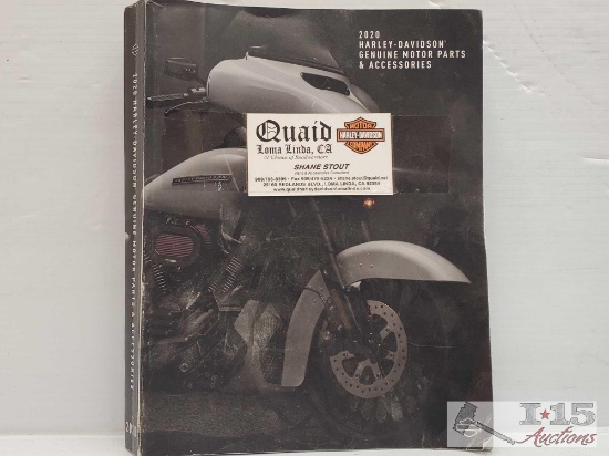 Issue of 2020 Harley-Davidson Genuine Motor Parts Book