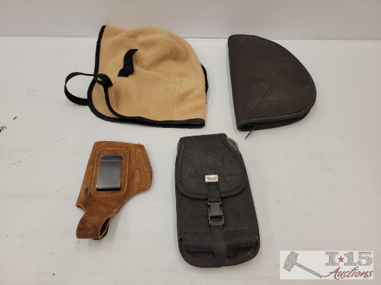 Holster, Soft Pistol Case, Pouch & Hard Hat Liner