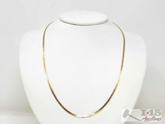 14k Gold Link Chain, 8g