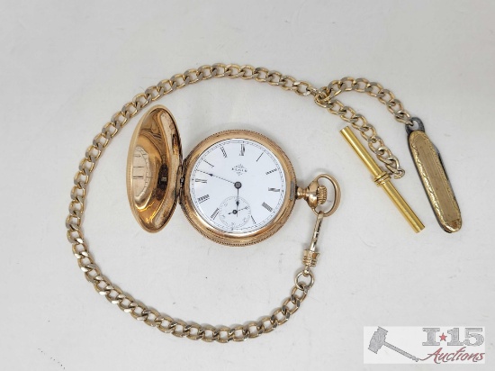 14k Gold Elgin Pocket Watch
