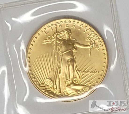 1987 1oz Fine Gold $50 Coin