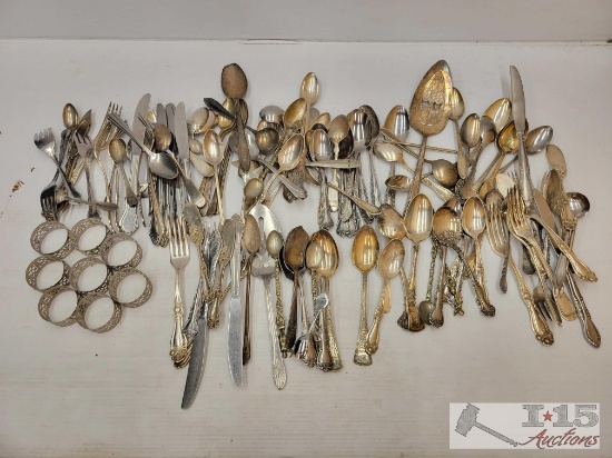 Spoons, Butter Knives, Forks & Napkin Rings