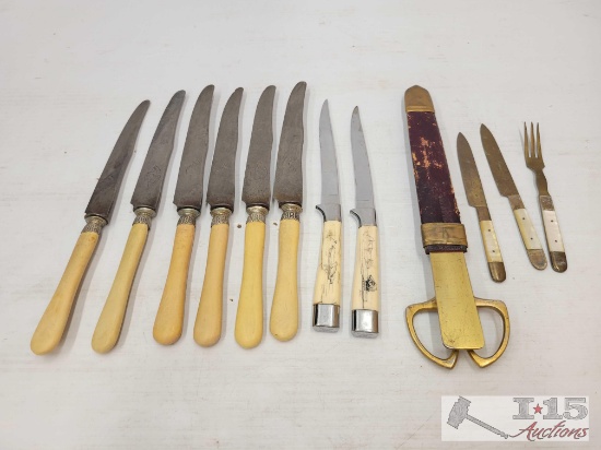 Knives, Scissors and Pickle Fork