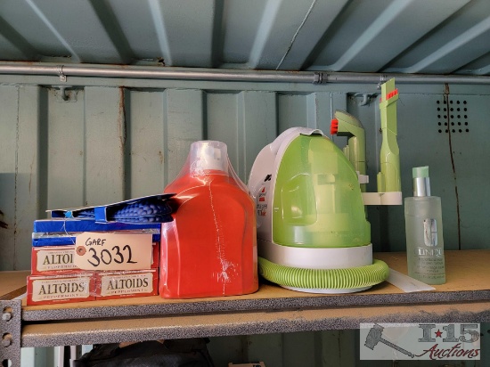 Bissell Carpet Cleaner, Kirkland Laundry Soap, Colgate Toothpaste, Dr. Scholl's Women's Insoles, and