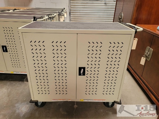Global Industrial Mobil Charging Carts