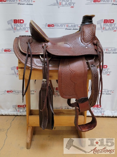 NEW!!! 15.5" Buffalo Saddlery Ranch Saddle