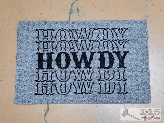 Howdy Doormat