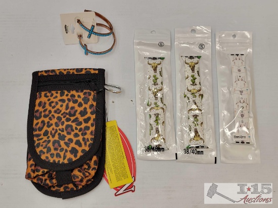 NEW!!! Earrings, Apple Watch Bands & Phone Holder