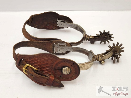 Spurs and Basket Weave Spur Straps