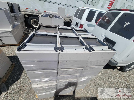 Pallet of (12) Filing Cabinets