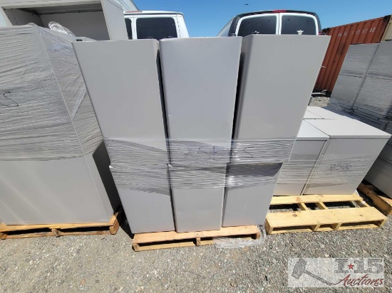Pallet of (12) Filing Cabinets