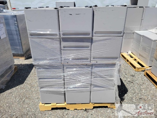 Pallet of (12) Filing Cabinets