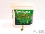 Bucket of Remington .22LR Ammo