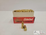 50 Rounds of 9mm Ammo