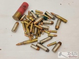 Approx (15) Rounds of .22, 12ga, 38spl & 45 Auto