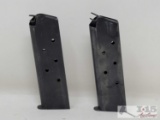 (2) .45 Auto 7 Round Magazines