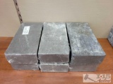 (6) 99.9% Lead Blocks