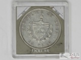 1916 Patria Y Libertad Republica de Cuba un Peso