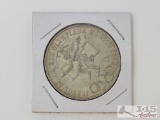 .725 Silver Mexico Olympics 25 Pesos Coin