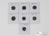 (7) Roman Coins
