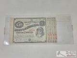 State of Louisiana $5 Dollar Banknote