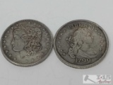Morgan Silver & Liberty Coin Replicas
