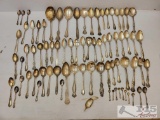 Sterling Silver Spoons, 1879g