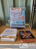 Decorative Plates, Tiles, and a 4-Pack of Underpads