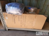 Trash Bin, 2-pack Cat Scratcher Refill, and Set of Towels