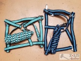 NEW!!! (2) Halters with Leads