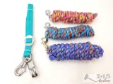 NEW!!! (3) Multicolored Leads & Trailer Tie