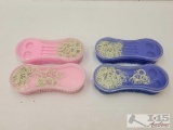 NEW!!! (4) Showman Stiff Bristle Mane & Tail Brush