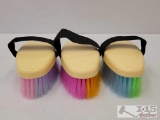 NEW!!! (3) Showman Neon Soft Body Brushes