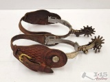 Spurs and Basket Weave Spur Straps