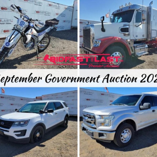 September Government Auction 2023