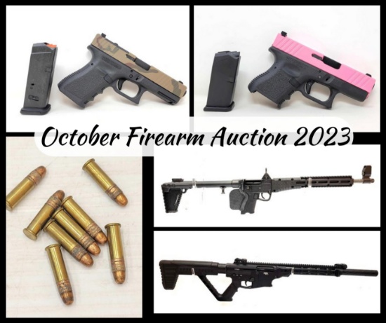 October Firearm Auction 2023