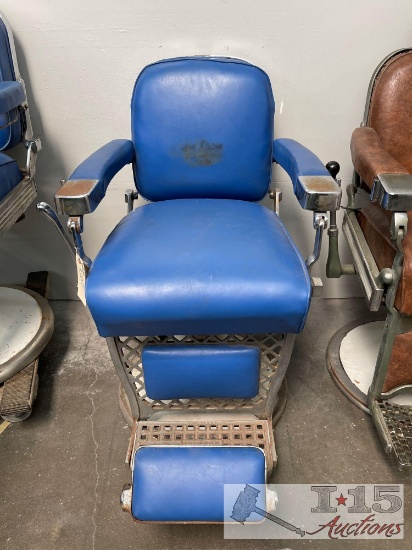Antique Emil J. Paidar Barber Chair