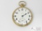 14k GoldFilled Illinois Pocket Watch