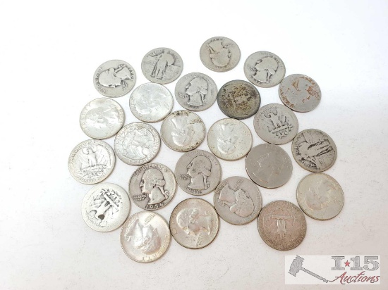 Aprox (24) Quarters, 145g
