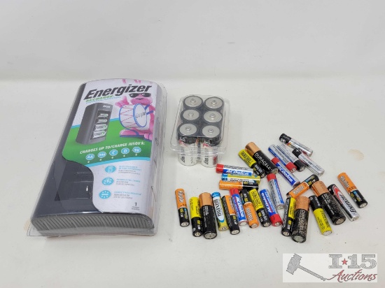 Batteries & Battery Recharger