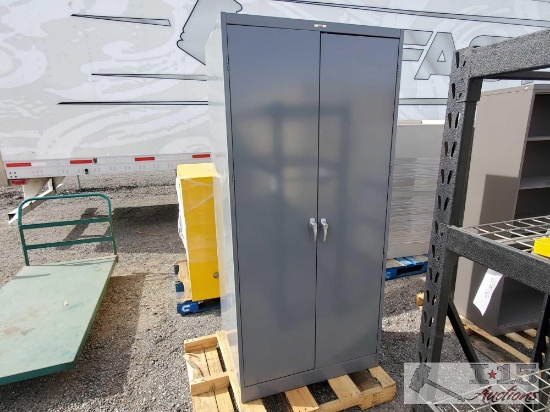 ULINE Metal Storage Cabinet