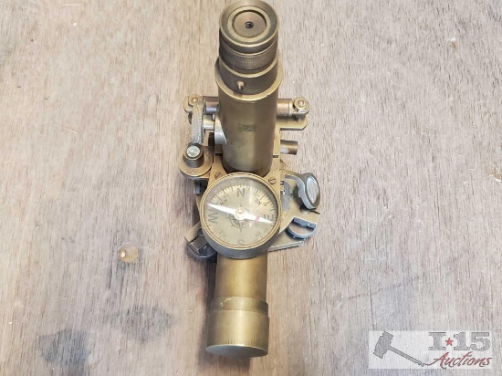 Antique Brass Microscope
