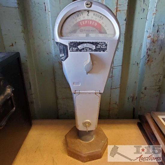 Antique Rockwell Parking Meter